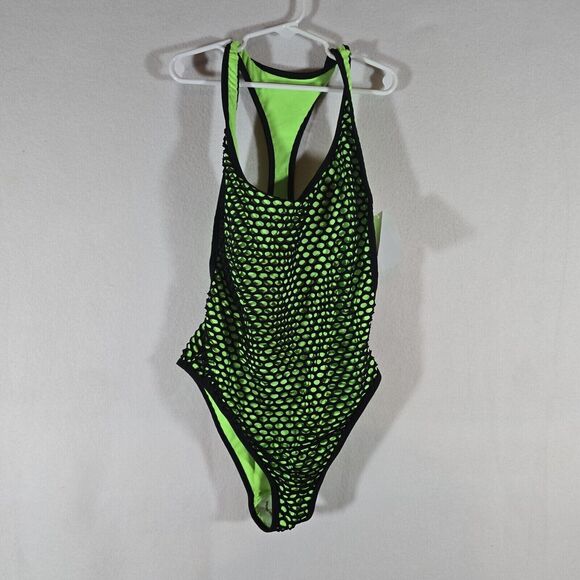 Xhilaration Other - Women's Xhilaration 1 pc Swim Suit, New With Tags, Green And Black Small